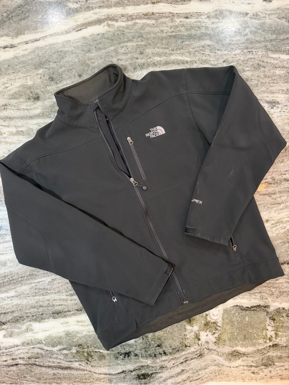 The North Face Men’s Apex Black Softshell Jacket